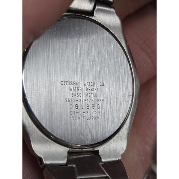 Citizen 2510-S76175 Date Wrist Watch Citizen Eco-Drive Small Strap Men\'s Watchs